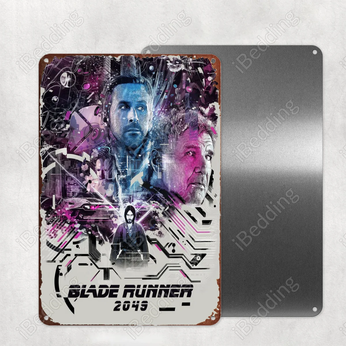 

Лезвие Runner 2049 20x3 0 см винтажные металлические знаки на заказ номерные знаки Ретро табличка железная Живопись Домашний Декор