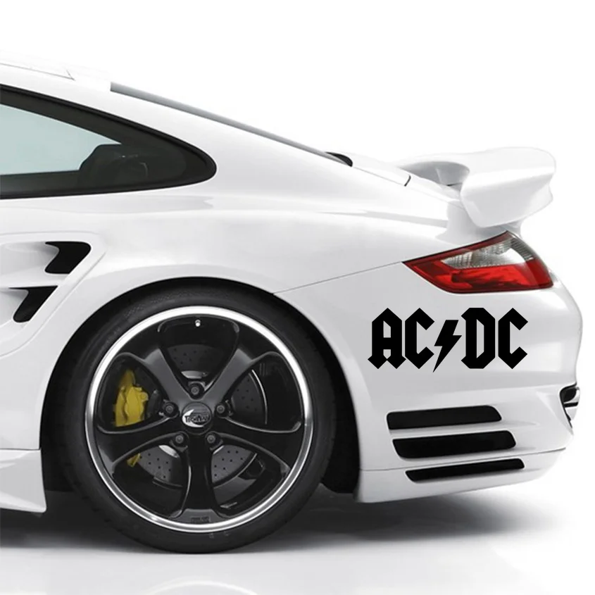 Персонализированная задняя крышка переменного и постоянного тока царапины