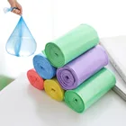 15 шт.рулон одноразовые пакеты для мусора один Цвет Толстая Удобная очищающее задерживающее мусор мешок мусорный мешок для мусора 50*45 см Пластик мешки для мусора
