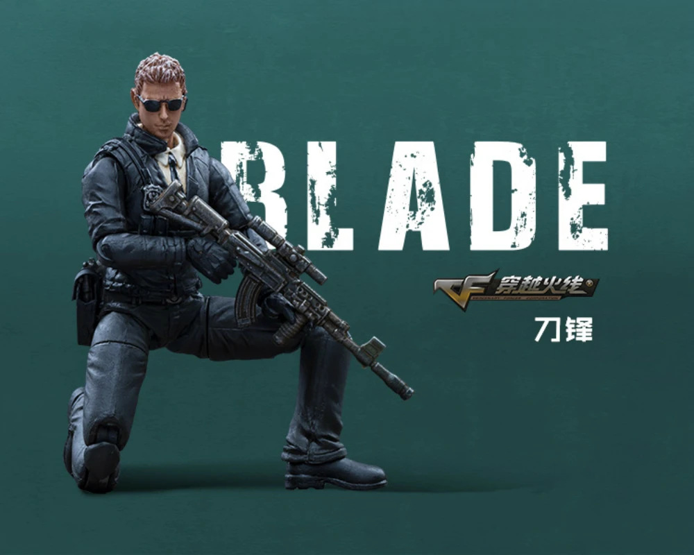 JOYTOY 1/18 фигурка CF защита Волк и клинок солдат