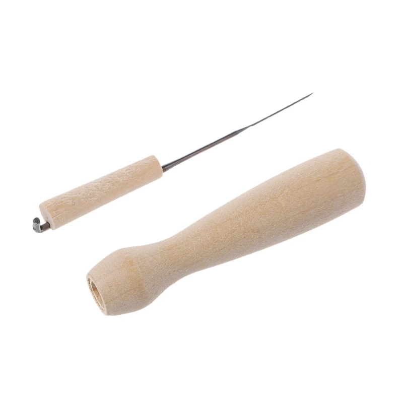 

Felting Needle Wooden Handle Holder DIY Tool For Creativ Craft