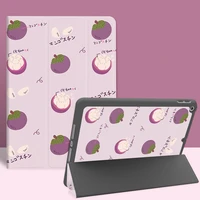cute fruit for ipad air 2 3 4 10 5 pro 2019 7th 10 2 inch case for ipad 2017 2018 9 7 mini 5 cover capa with pencil holder cases
