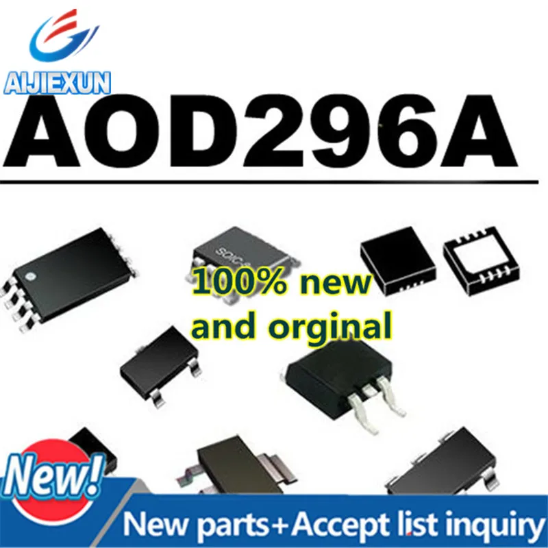 5Pcs 100% New and original AOD296A D296A TO252 MOS large stock