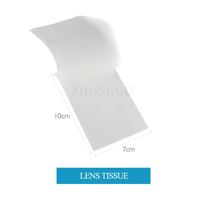 50 листов волоконного/углеродного лазера защитные линзы/зеркала чистящая бумага