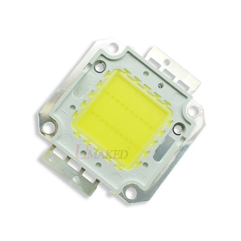 1/10 шт высокомощные светодиодные чипы диод SMD COB свет 1W 3W 5W10W 20W 30W 50W 100W