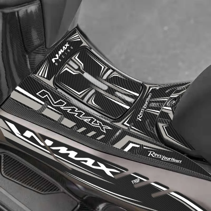 Защитная Наклейка на бак мотоцикла подходит для Yamaha NMAX115 NMAX 115 2020 2021 5D углеродное