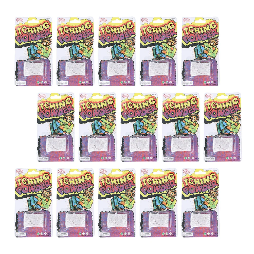 

20pcs Trick Props Itching Powders Prank Party Supplies Joke Surprise April Fools' Day Tricky Props Tickle Powder(As Shown)