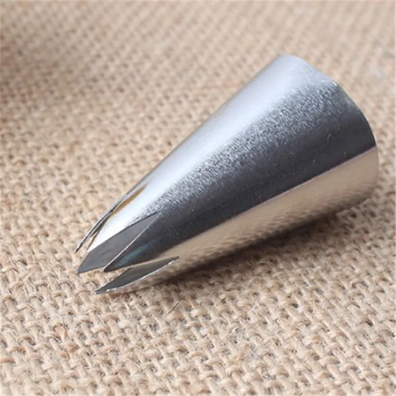 #1 м Нержавеющая сталь насадка звезда открытая для выпечки инструменты