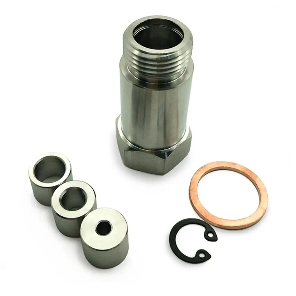 Автомобильный адаптер для кислородного датчика O2 + регулируемые вставки подачи