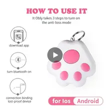 Mini Smart GPS Tracker Key Finder Locator Wireless Bluetooth Anti-Lost Alarm Sensor Device Anti Lost Alarm Itag For Kid Pets Cat