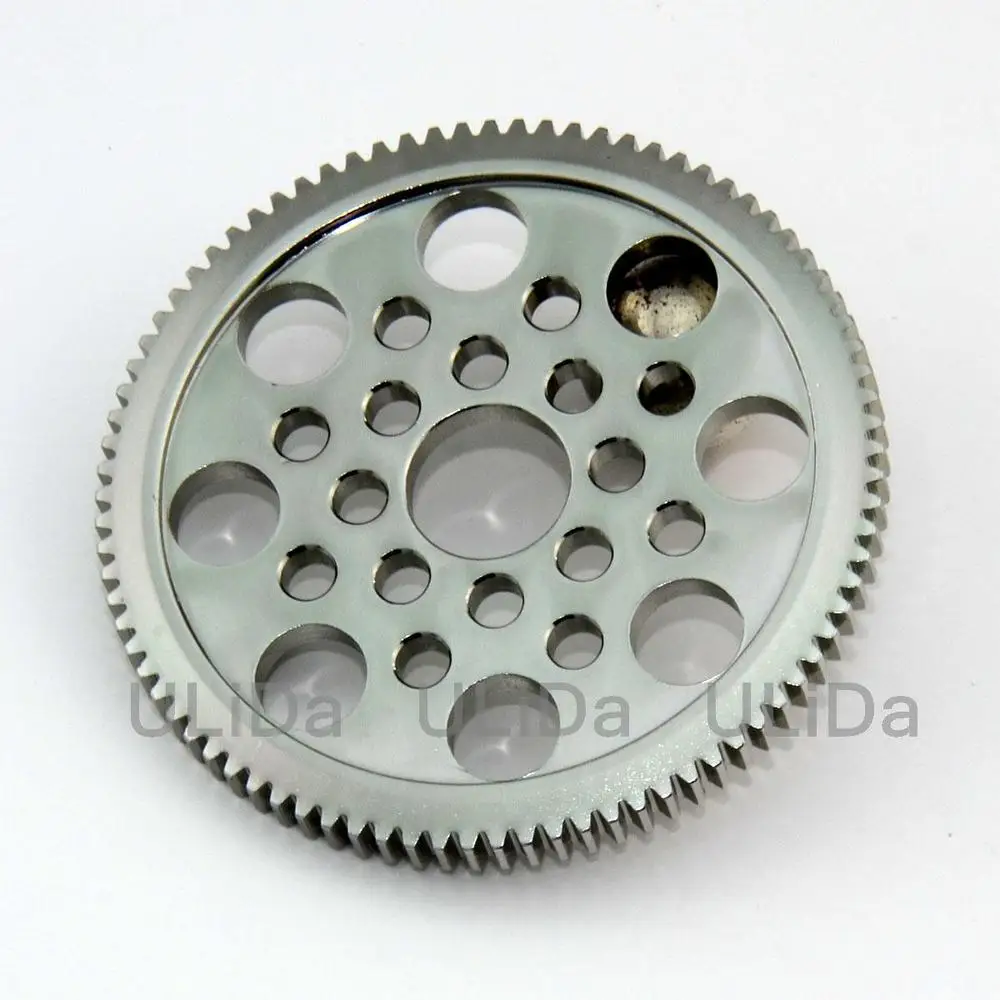 Металл 48P Spur Gear 85T зубья 7075 для 3 гоночных Сакура D3 CS S XI XIS Drift Car | Игрушки и хобби