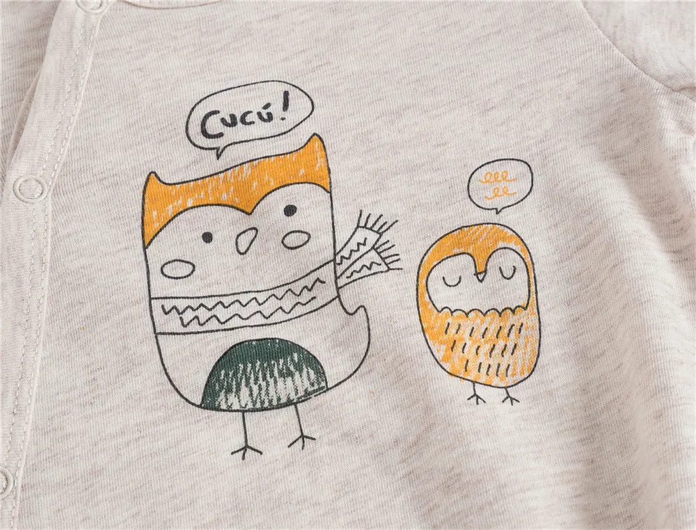 Bobo choses/Одежда для маленьких мальчиков, 4, 5, шт./компл. органический хлопок, комбинезон для детей с длинными рукавами с героями мультфильмов для новорожденных на возраст от 0 до 3 месяцев младенческой Костюмы