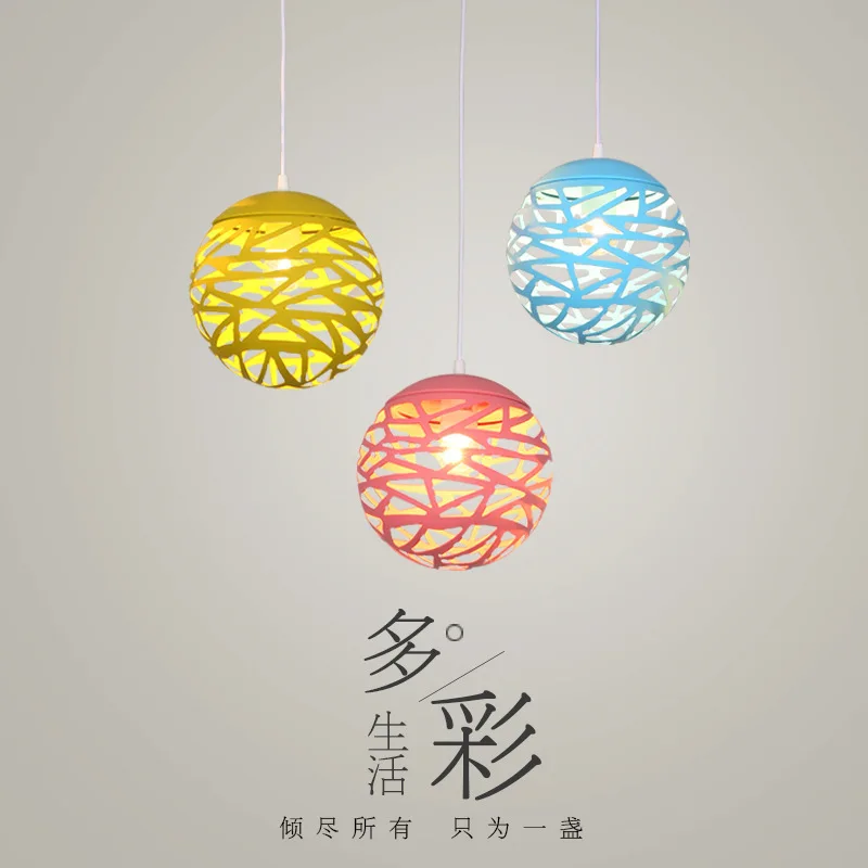 Пустотелая Сфера люстра из кованого железа для ресторана гостиной бара коридора