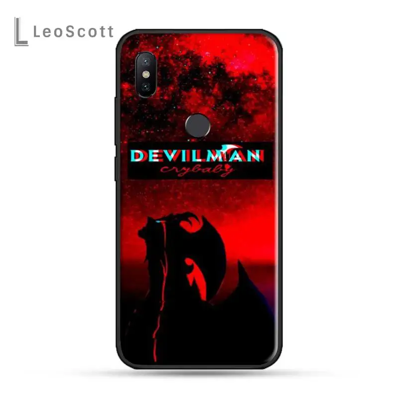 

Devilman Crybaby japanese anime Phone Case For Xiaomi Redmi note 7 8 9 t k30 max3 9 s 10 pro lite Anti-fall mobile cover