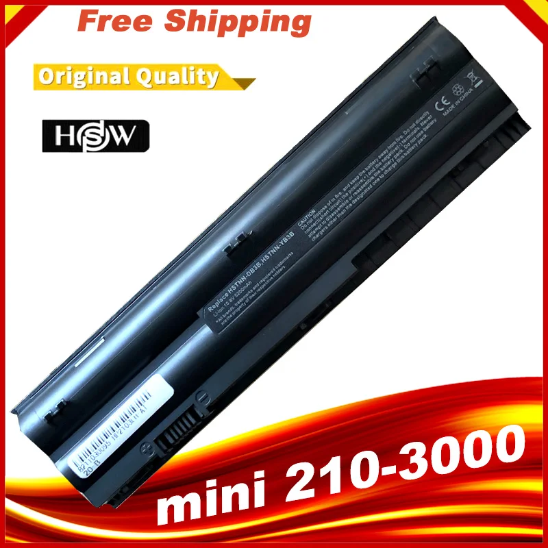 Аккумулятор для ноутбука HP Mini 110-4000 Mini 210 -3000 Pavilion dm1-4000 646657-251 646757-001,646755-001 для hp mini 210-4128er (art.: 78cf4c41e) - 78cf4c41e