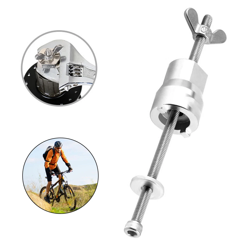 

Bicycle Hub Remover Bike Freehub Disassembly Removal Road Slip Stainless Steel Wrench Quick Disassemble Tool Bicycle Accessories