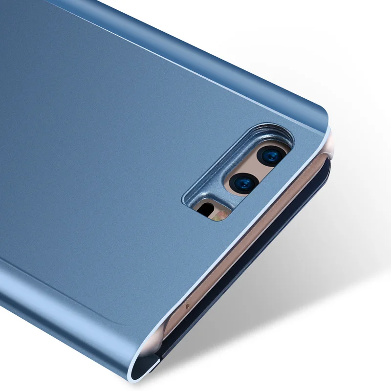 Умный зеркальный флип-чехол для huawei P20 P30 P10 Lite Pro Y9 Y7 Y5 Y6 P Smart mate 30 20 Pro для Honor V20 10 Lite 8X 9X чехол