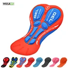 Нижнее белье WOSAWE для мужчин и женщин, силиконовая подушка, Противоударная, дышащая, для горных велосипедов, езды на велосипеде, аксессуары