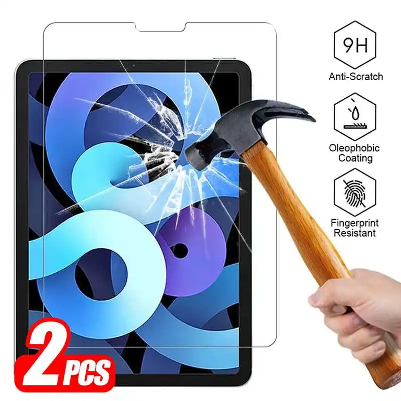 

2Pcs 9H Full Tempered Glass For Lenovo Tab M8 FHD HD M10 REL Plus Gen 2 M7 E10 E8 E7 Screen Protector