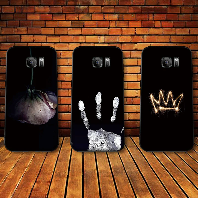 Черно белые ретро Мягкий силиконовый чехол для телефона Samsung Galaxy S8 S9 S10 Plus NOTE 8 9 M10