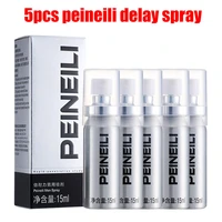 5pcs peineili sex delay spray men male external use anti premature ejaculation prolong 60 minutes sex penis enlargement cream