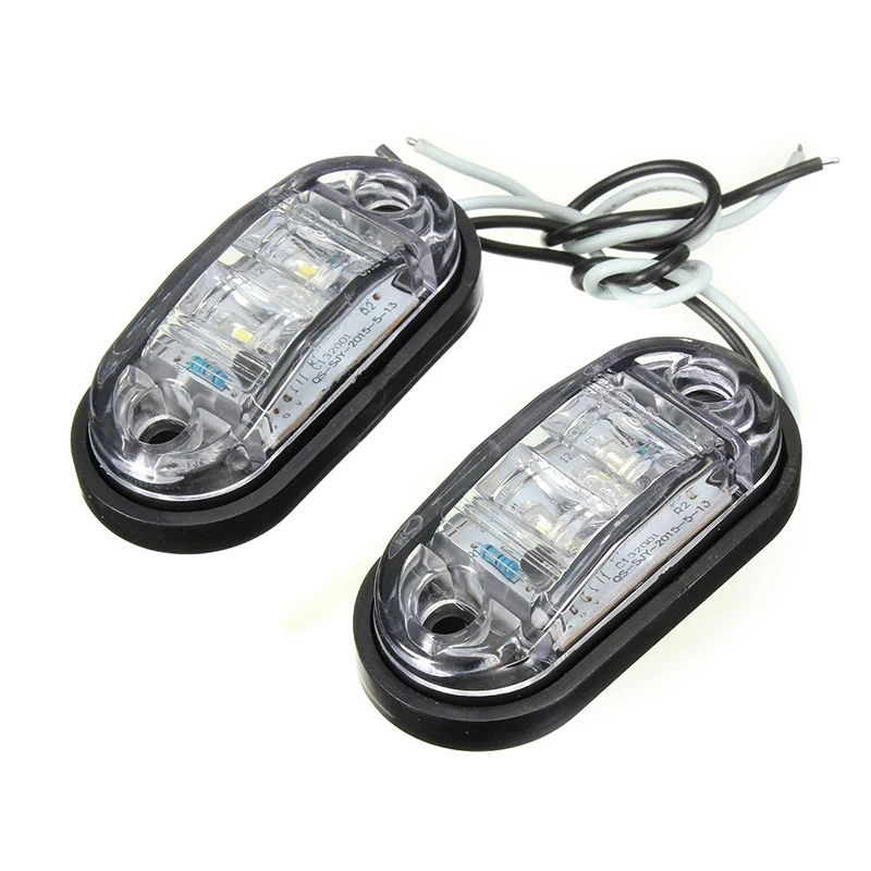 

4x светодиодный светильник бортовой трейлер фургон белый