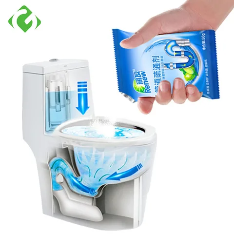 Мощные очистители для раковины, 50 г/пакет - изображение