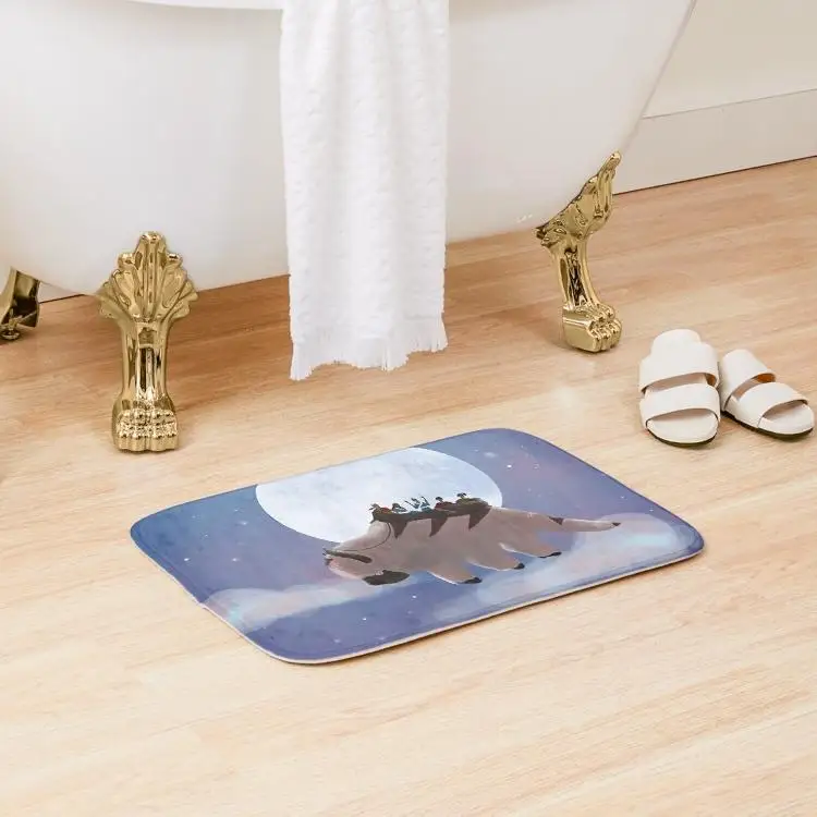 

Flying Avatar Bath Mat Floor Home Bathroom Modern Anti-Slip Toilet Pad Wash Shower Room Rug Decoration Bedroom Kitchen