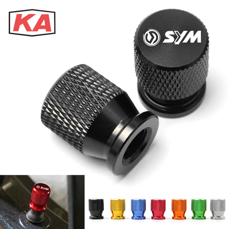 

For SYM Logo Wheel Tire Valve stem caps cover JOYMAX Z 125/250/300 MAXSYM 400i 600i TL500 CRUiSYM 300 GTS 300i T2 T3 Joyride 200