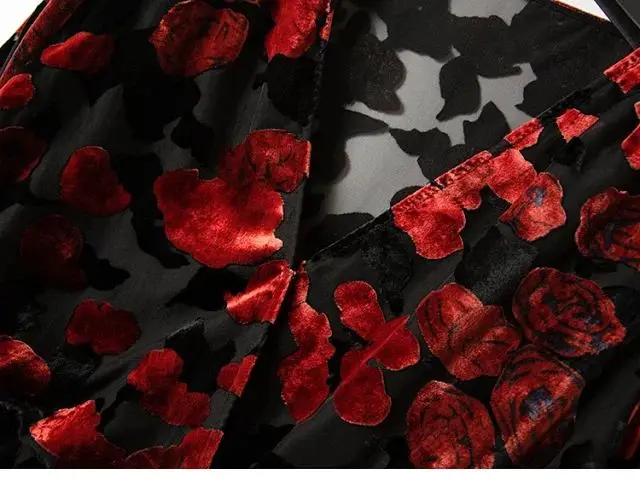 Новинка весна-осень 2021 модный сетчатый бархатный топ с V-образным вырезом и