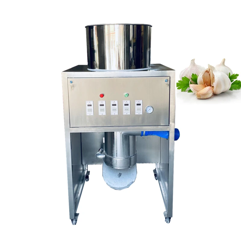 

300kg/h High output industrial stainless steel electric garlic peeling machine/automatic dry garlic skin peeler remover