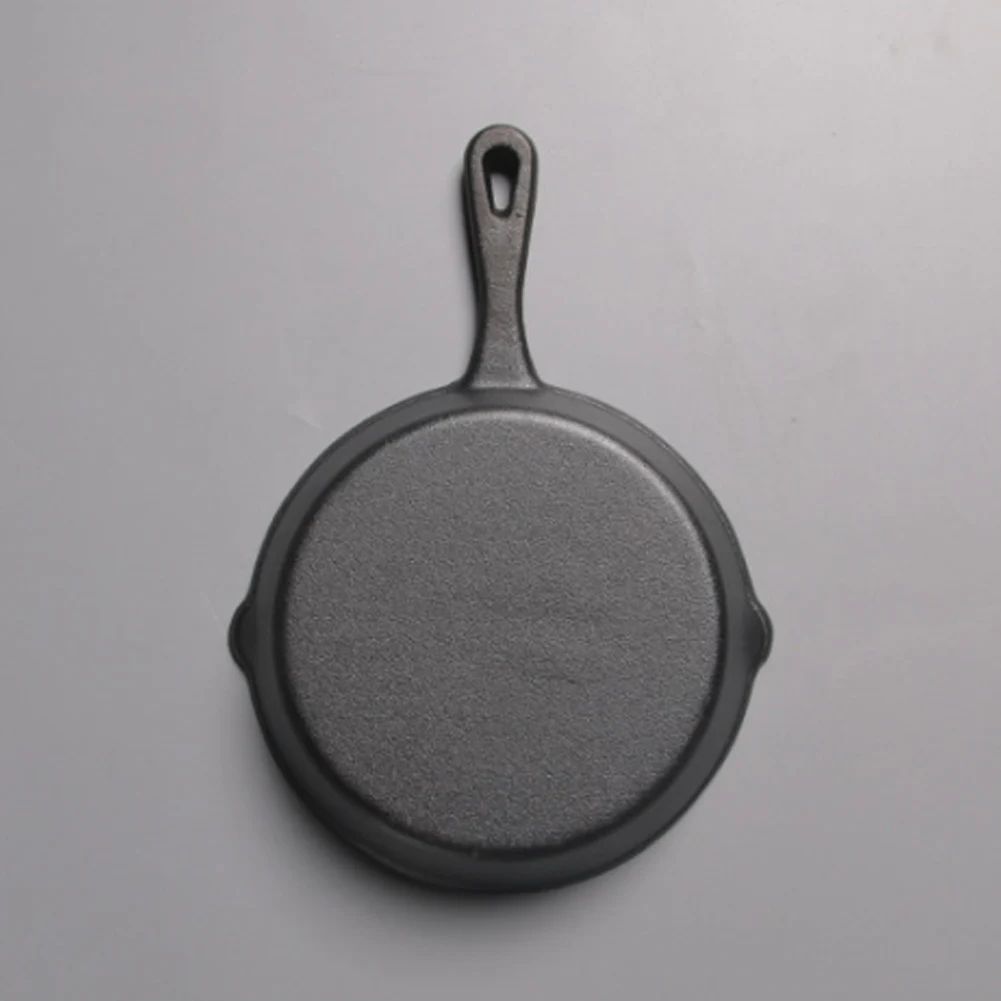 

14/16/20 cm Cast Iron Pan Small Frying Pan Mini Uncoated Non-Stick Pan Heavy Duty Use for Gas, Induction Cooker, Outdoor Flame