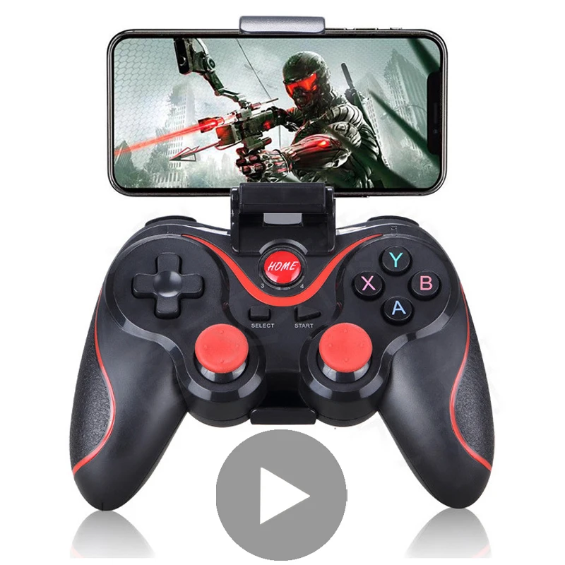Bluetooth Joystick for Cell Phone Gamepad Android iPhone PC Mobile Smartphone Trigger Game Pad Controller Control Gaming Stick
