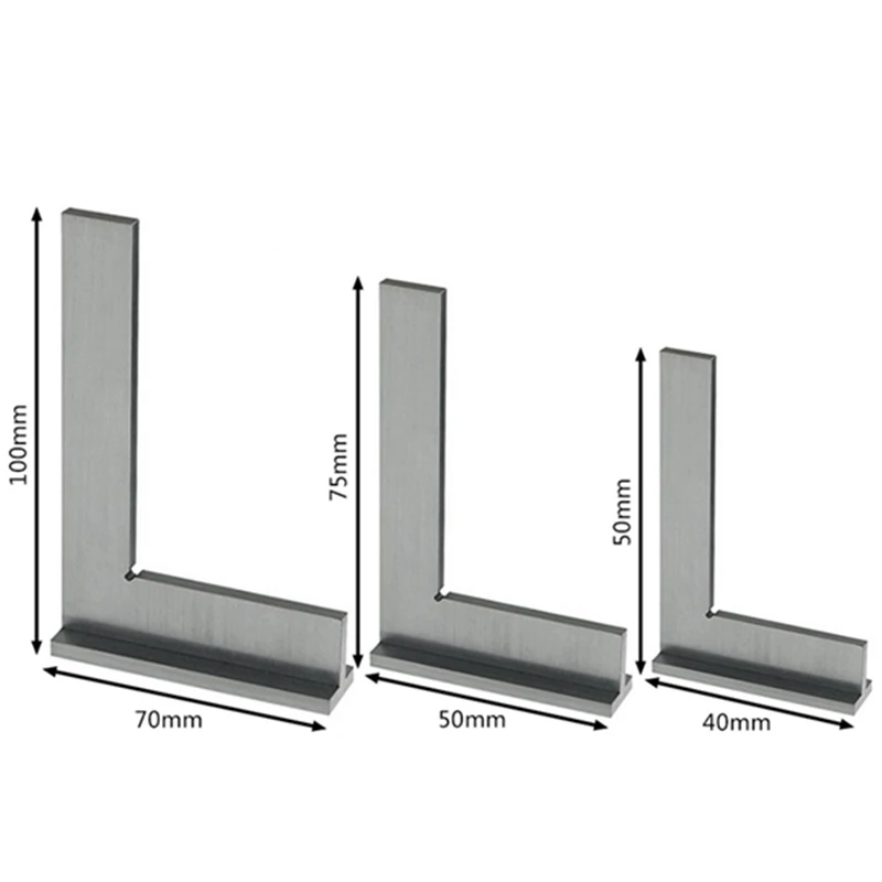 

Квадратный инженерный станок под прямым углом 90 градусов, набор инженеров с точным шлифованием сиденья, квадратный из закаленной стали