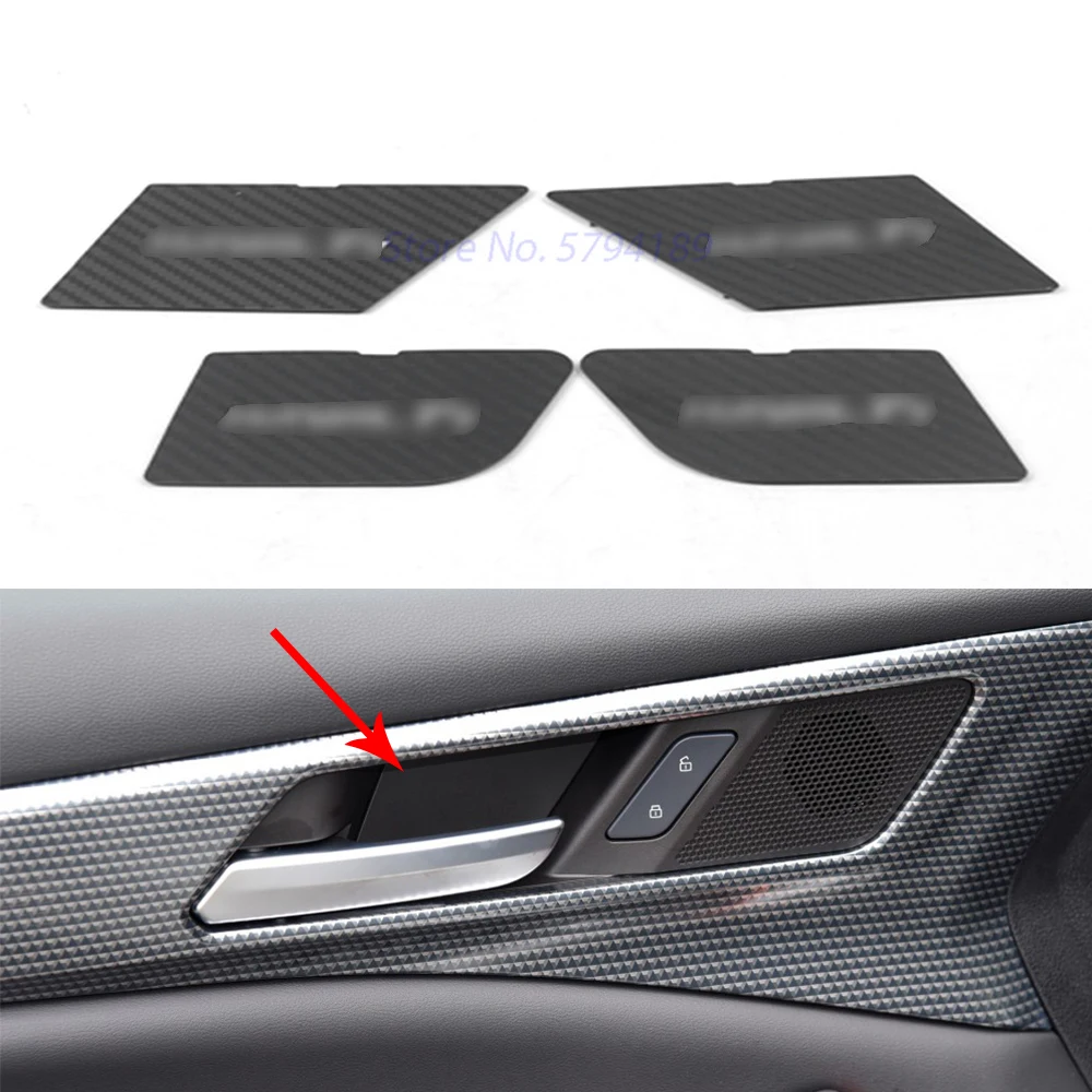 

For Haval F7 F7X 2019 Inner Door Handle Bowl Cover Trim Stainless Steel Chrome Interior Part Car Styling Accessories
