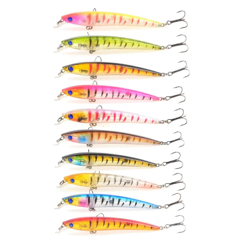 Смешанные наборы рыболовных приманок 45 шт. кренкбейт гольян Поппер Приманка VIB