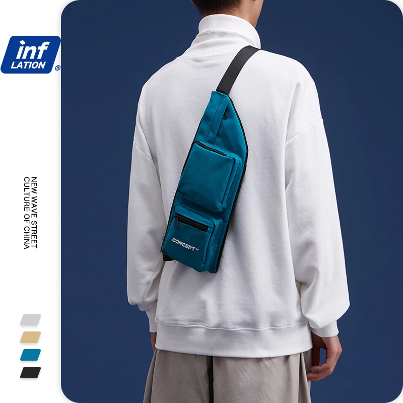 Надувная модная уличная сумка на плечо для мальчиков и девочек мессенджеры