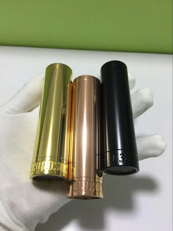 

E Cigarette Broad Mechanical Mod 25mm Diamter Mech Mod Normal Edition fit 18650 Battery for 510 RDA RBA Atomizer Vape Pen Kit