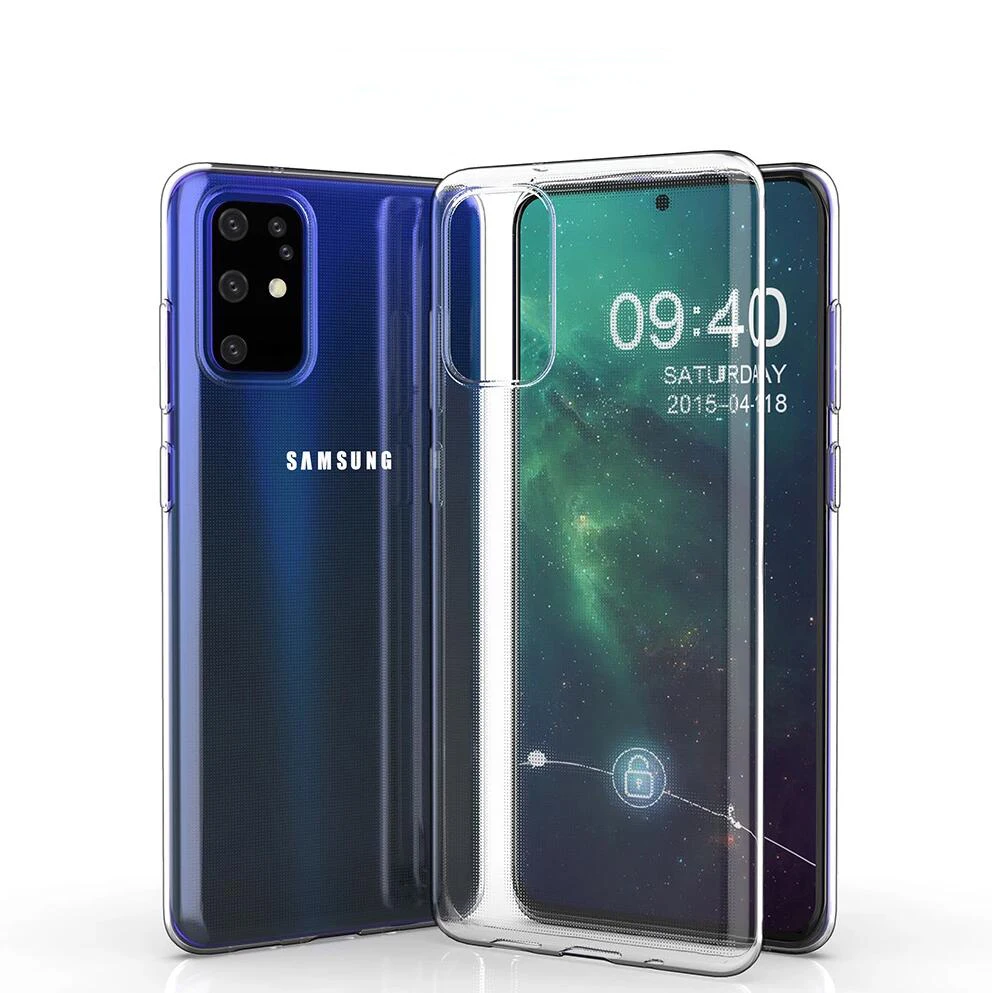 Для samsung galaxy S20 S20Plus S20Ultra Ультратонкий Прозрачный чехол из ТПУ | Мобильные телефоны