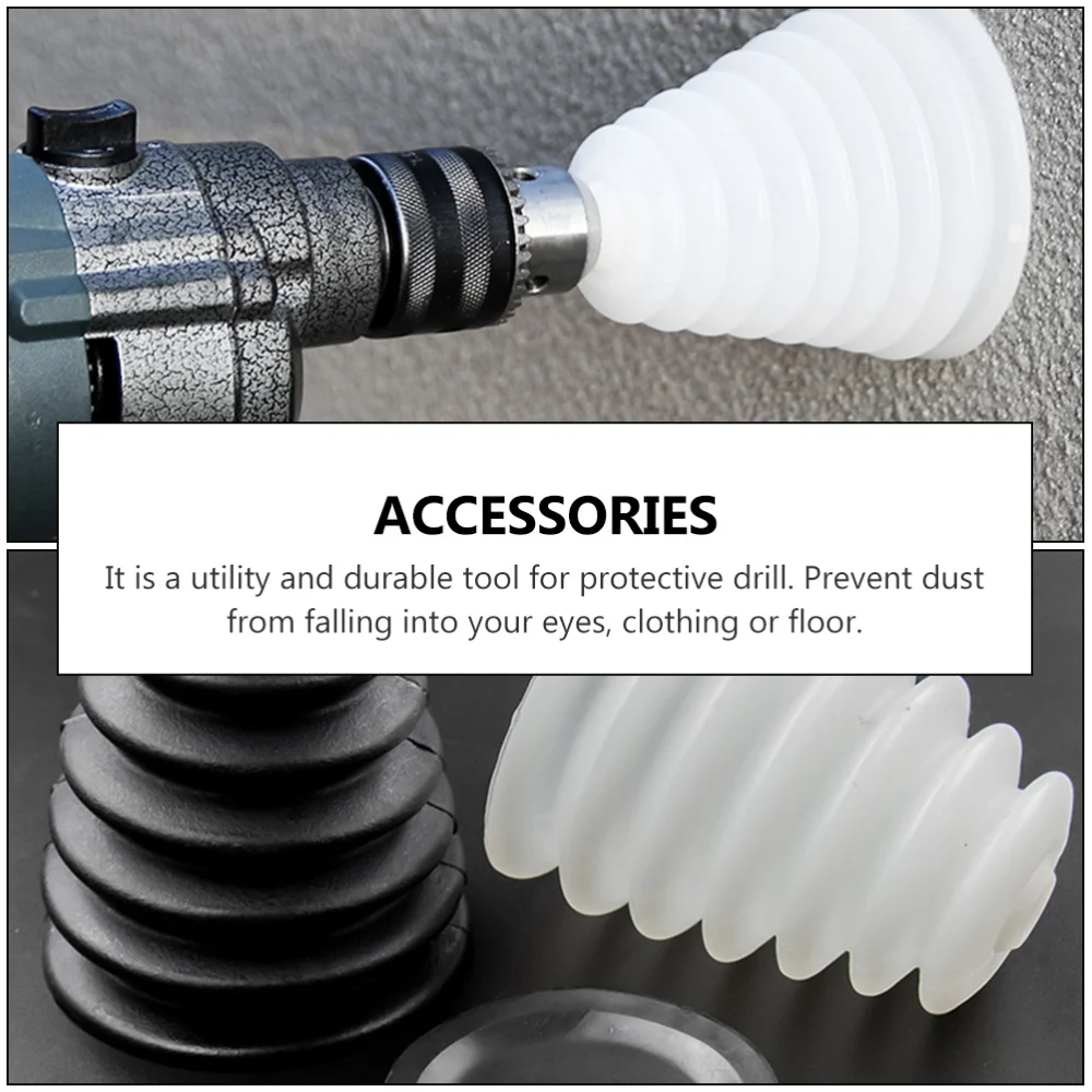 

2pcs Drill Dust Collector Tools Practical Drill Dust Collector Drill Accessories