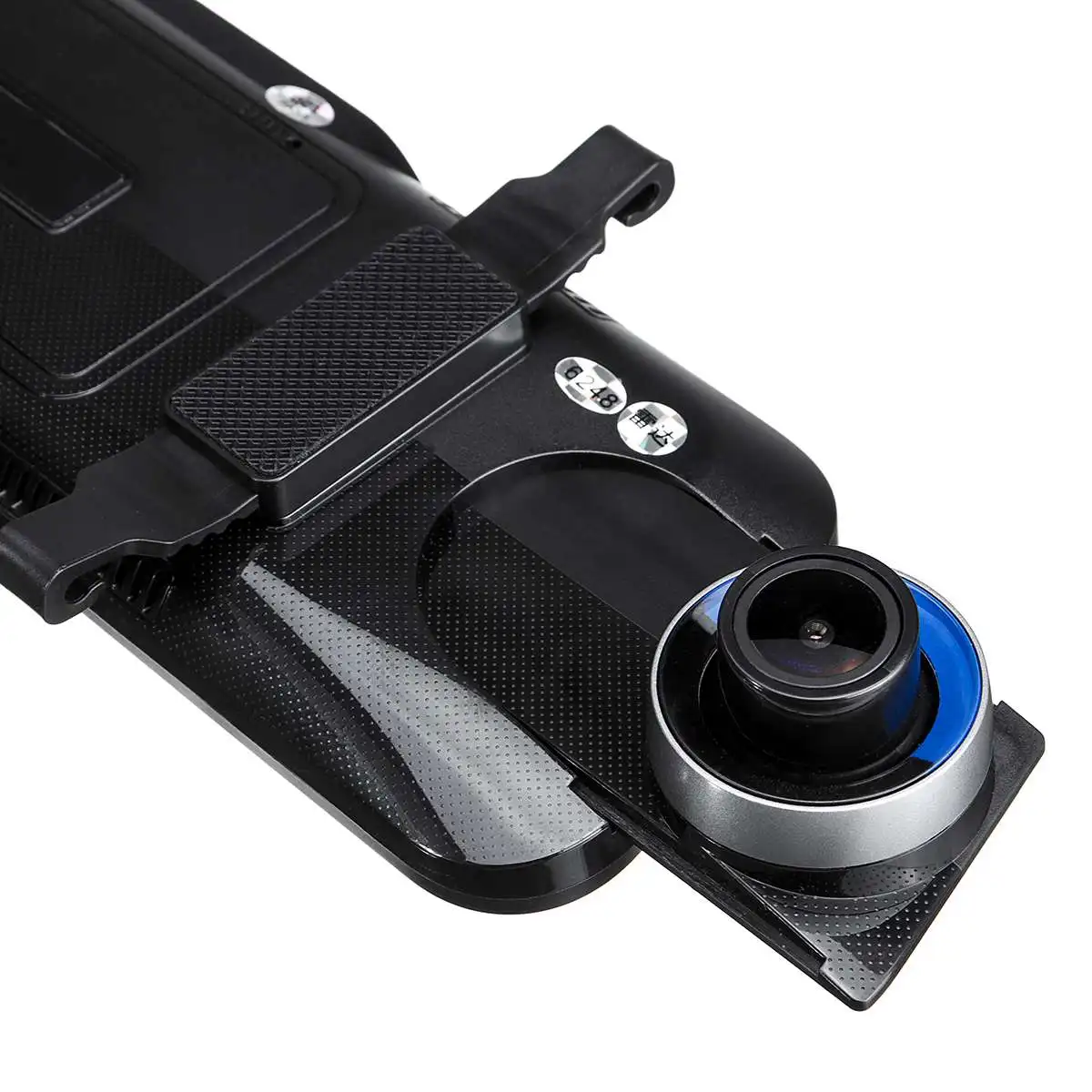 1" HD 1080P Автомобильный видеорегистратор Dashcam Автомобильный видеорегистратор зеркало 4 датчика парковочный детектор радар помощь сигнализация