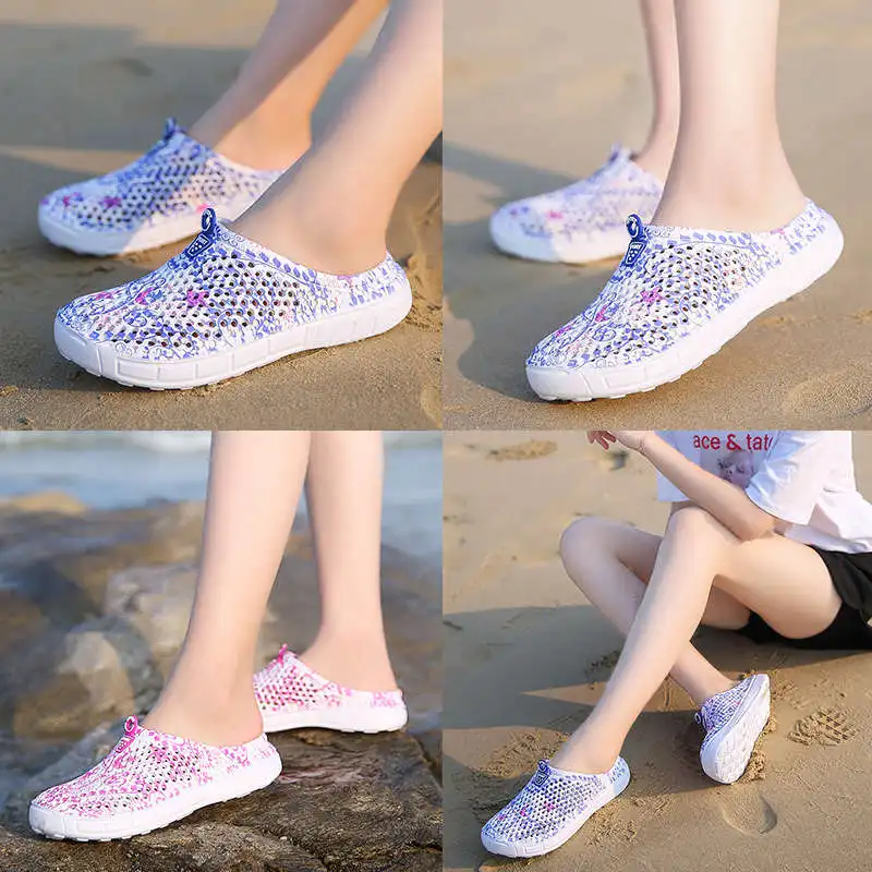 

Women's Flip-Flops Beach Running-Shoes Sandals Woman 2021 Thick Hoof Woman Fitness Slippers Summer Man Stocking Tennis Desighner