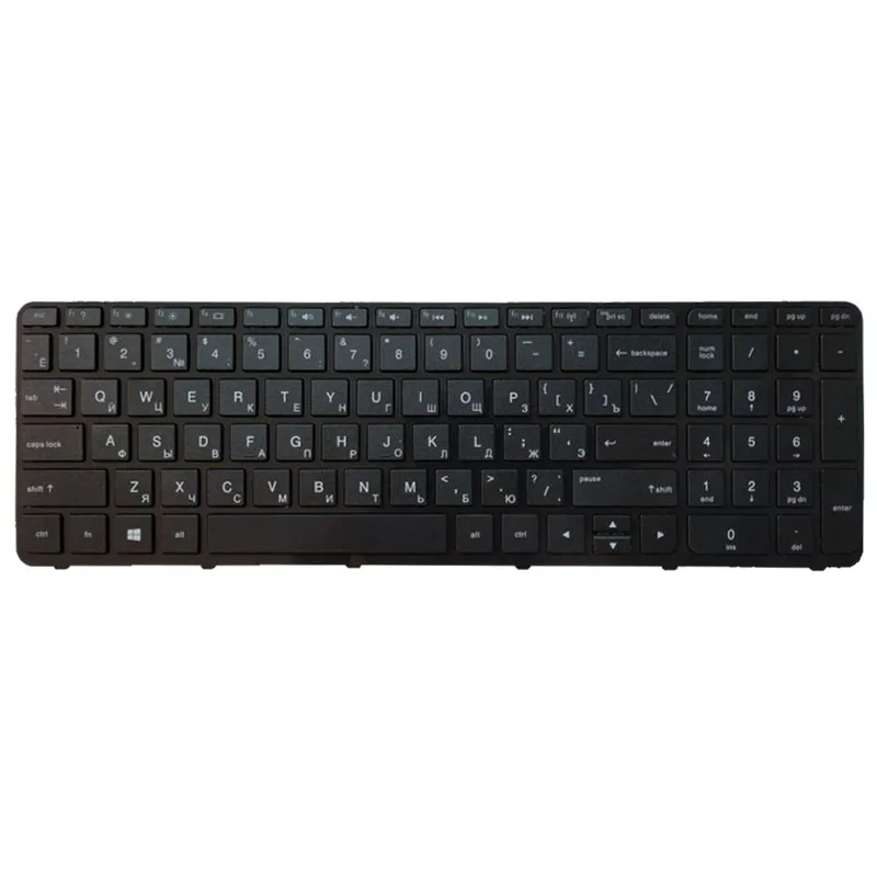 Клавиатура с рамкой для ноутбука HP pavilion 250 G2 G3 256 RU | Компьютеры и офис