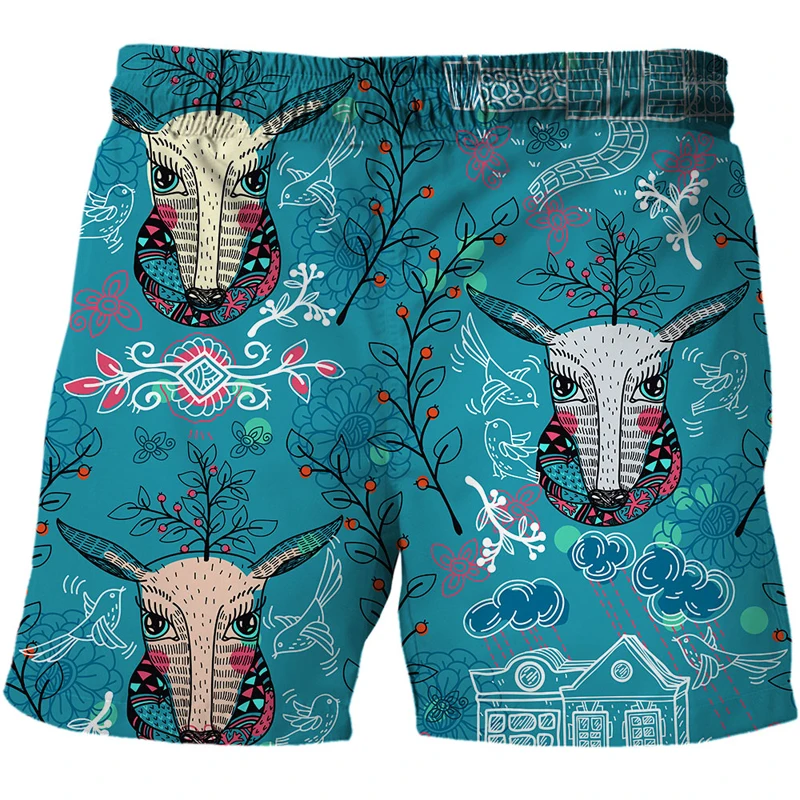 

Summer Abstract pattern 3d Printed Men Swimwear Shorts Mens Beach Board Briefs For Men Swim Trunks Swim Shorts men clothing