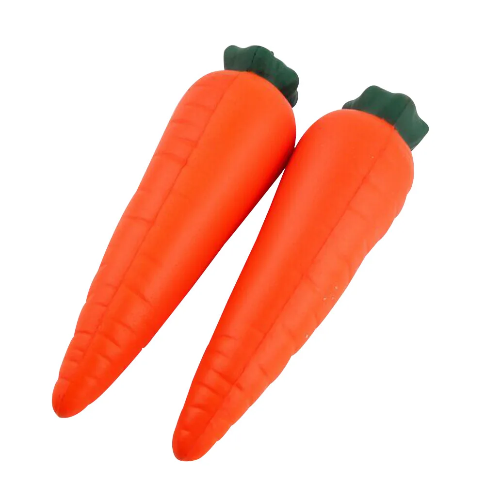 14 см Милая сжимаемая морковь имитация Подвески с ремешками для телефона Key
