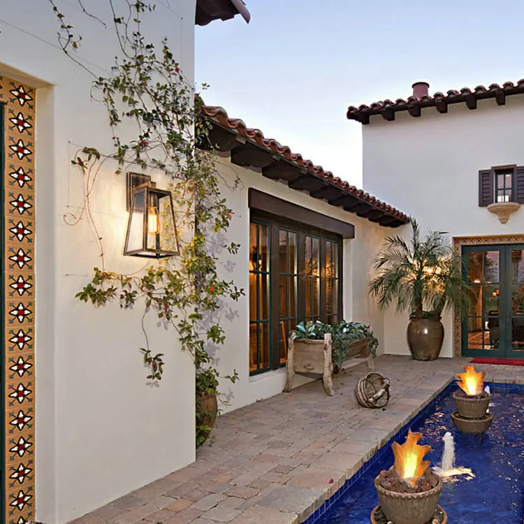 Винтажные уличные водонепроницаемые настенные лампы светодиодный светильник из