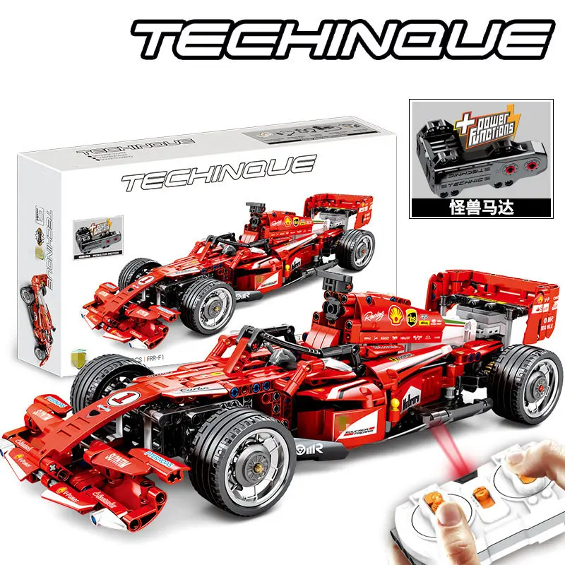 701000 Without Box SEMBO Technic RC игрушечный автомобиль с дистанционным управлением, строительные блоки, модельный комплект F1, гоночный автомобиль, развивающие игрушки для детей, подарок - Цвет: 701000 Without Box