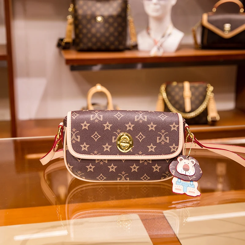 

Классическая Наплечная Сумка из натуральной кожи 2021, сумка-мессенджер, Высококачественная Диагональная Сумка в западном стиле, роскошная м...