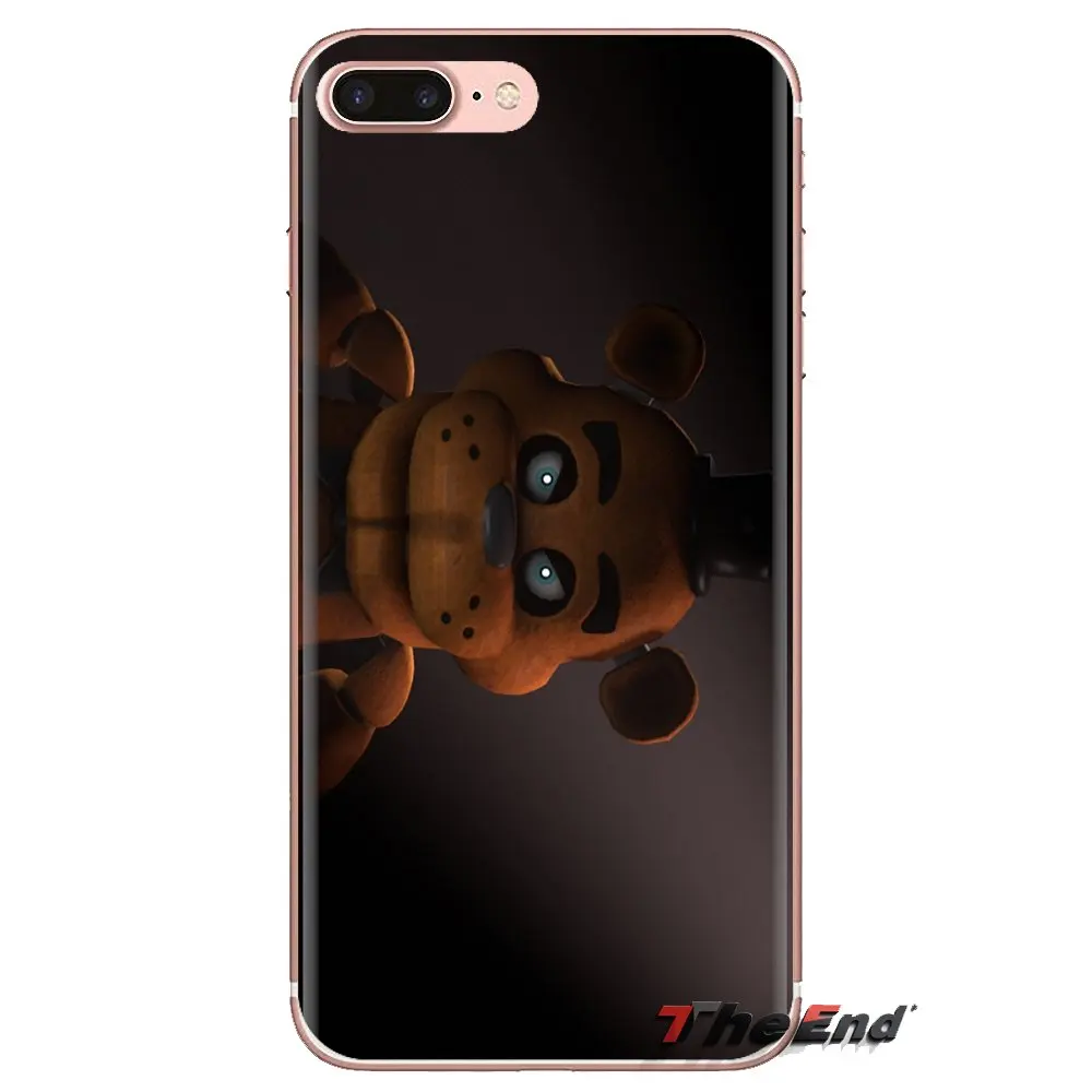 Для iPod Touch Apple iPhone 4 4s 5 5S SE 5C 6 6S 7 8 X XR XS Plus MAX sfm fnaf animatronics аниме искусство прозрачный