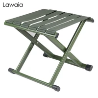 lawaia fishing chair army green outdoor fishing mini portable small bench military super light wearable fishing folding stool